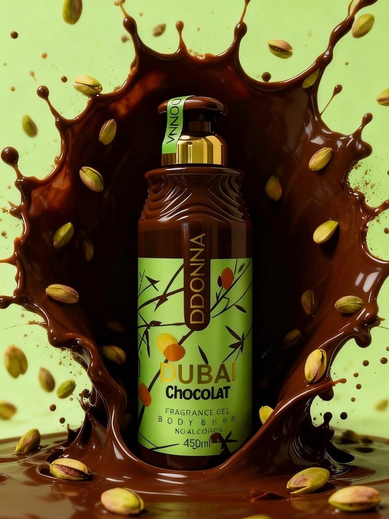 Gel de baño dubai chocolat 520ml 10121G - Cosméticos y cuidado corporal