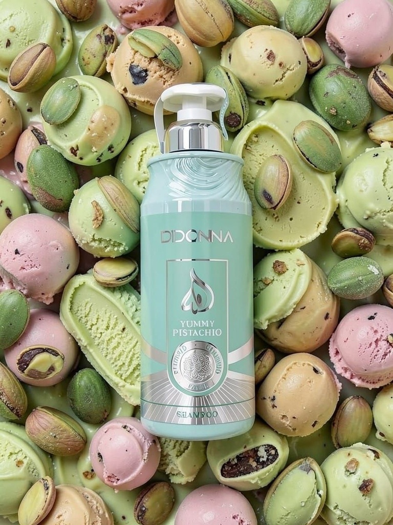 Champú pistacho 520ml 10123E - Cosméticos y cuidado capilar