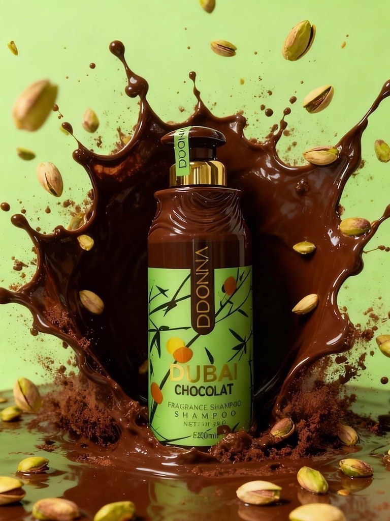 Champú dubai chocolat 520ml 10123G - Cosméticos y cuidado capilar