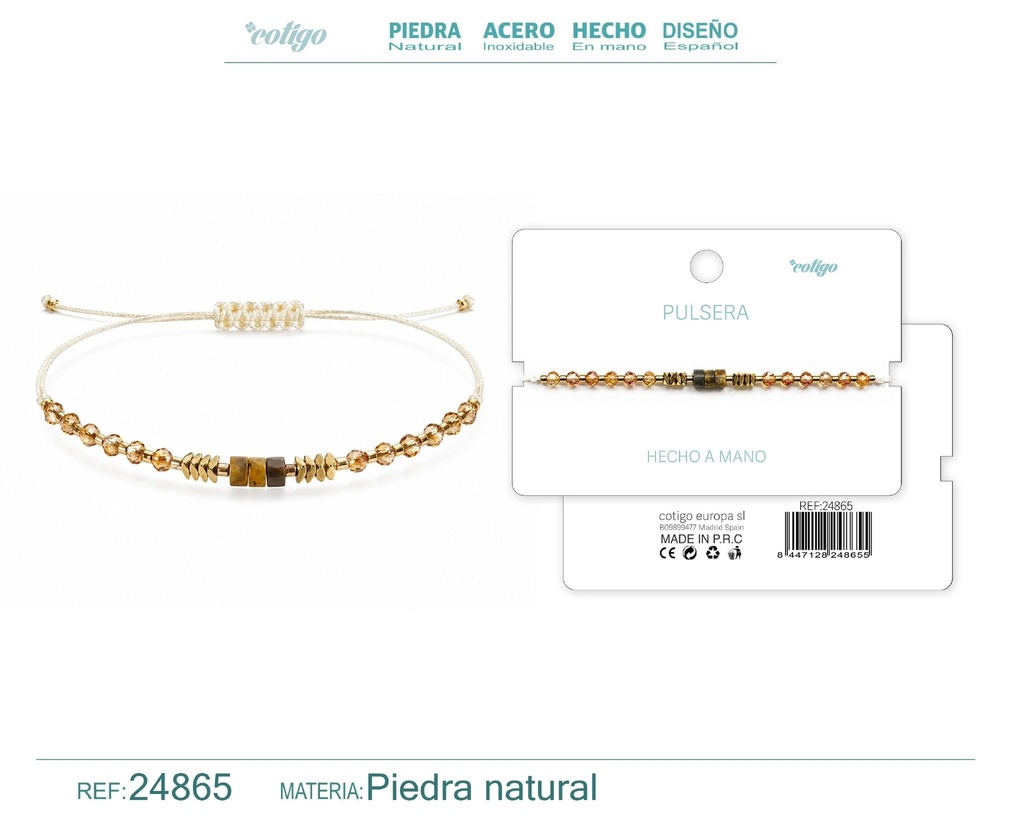 Pulsera hecha a mano - Joyería artesanal