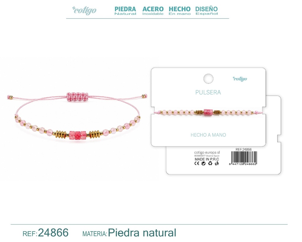 Pulsera hecha a mano - Joyería artesanal