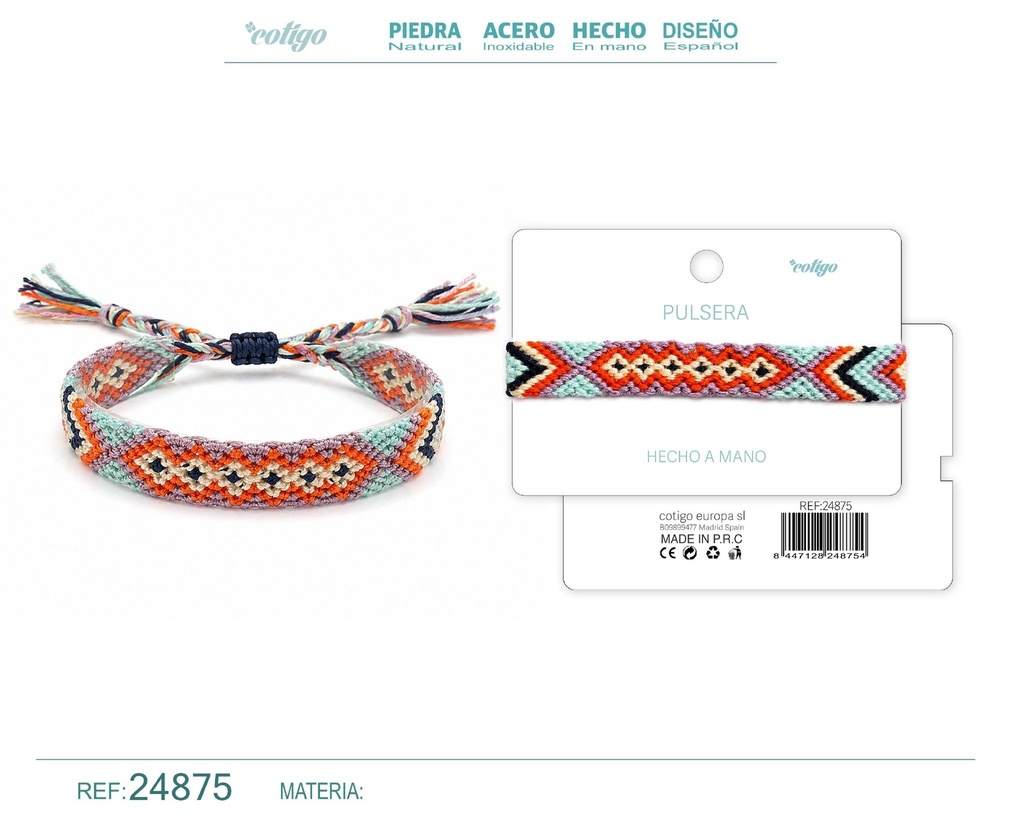 Pulsera hecha a mano - Joyería artesanal