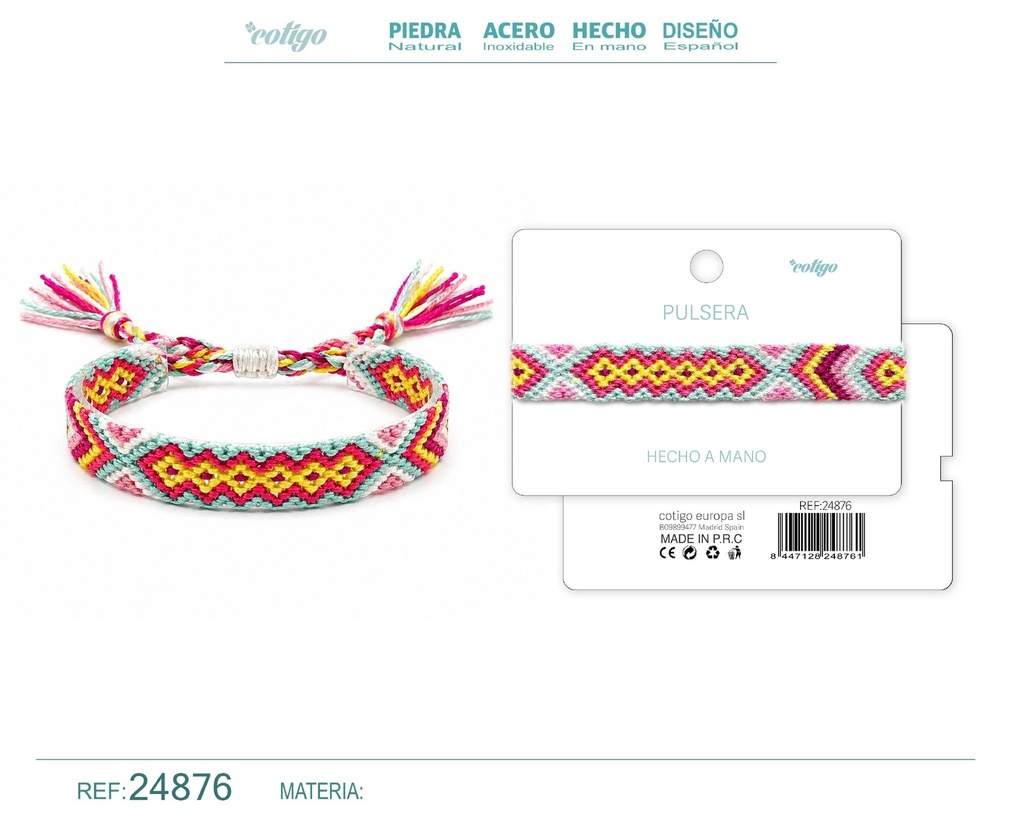 Pulsera hecha a mano - Joyería artesanal