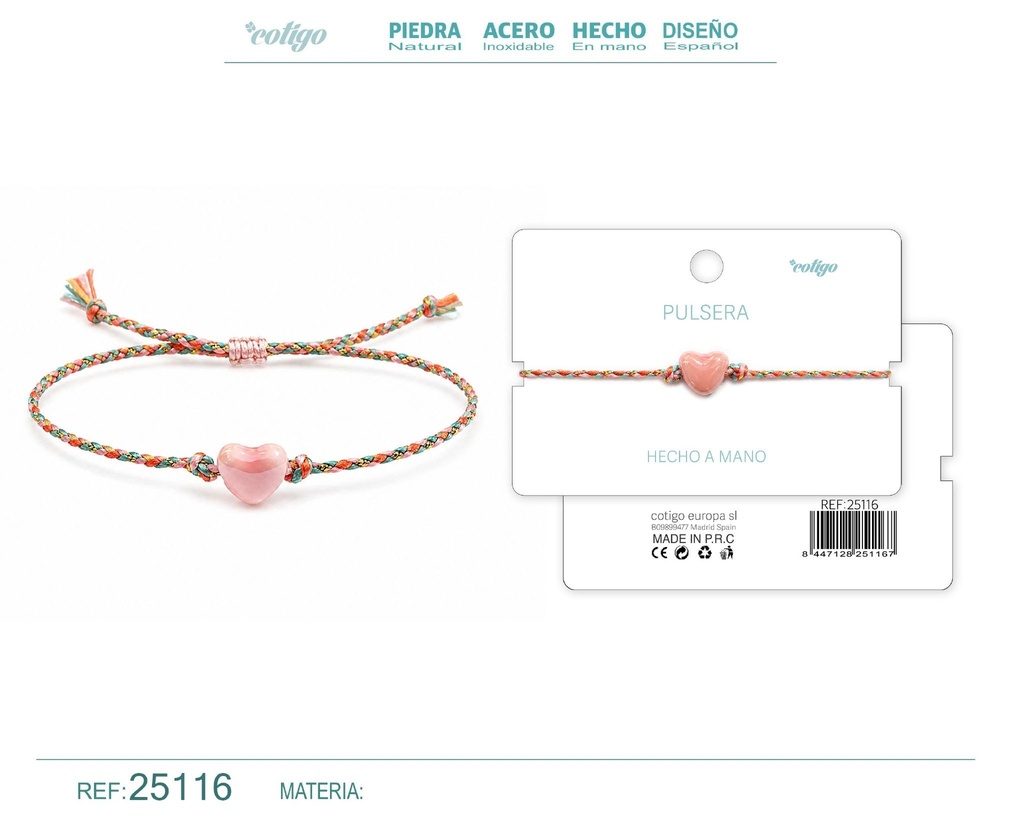 Pulsera hecha a mano - Joyería artesanal