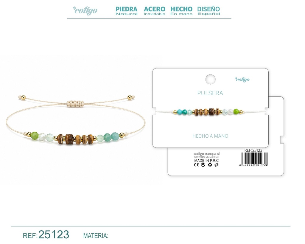 Pulsera hecha a mano - Joyería artesanal