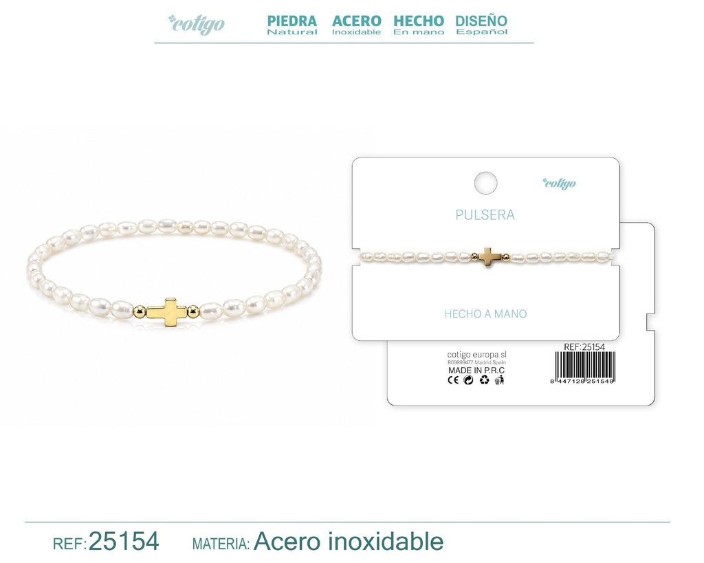 Pulsera hecha a mano con hilo - Joyas artesanales