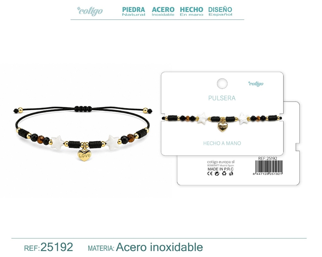 Pulsera hecha a mano con hilo - Joyas artesanales