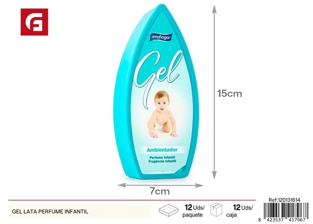 Gel de colonia infantil - Ambientador para niños