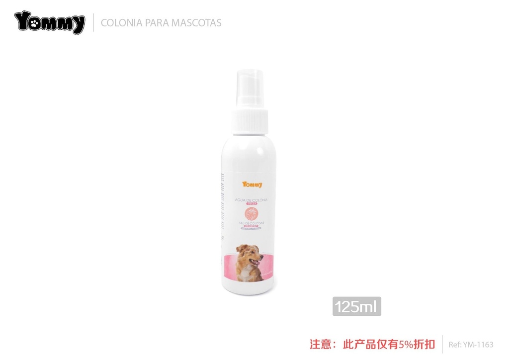 Agua de colonia de fresa para perros 125ML - Perfume para mascotas