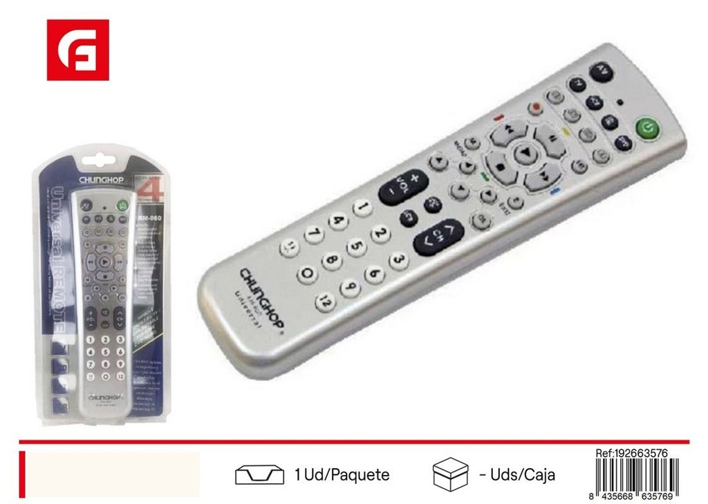 Mando a distancia universal para TV - Electrónica y controles remotos
