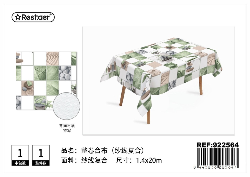 Mantel de rollo 1.4x20 m - Manteles de rollo