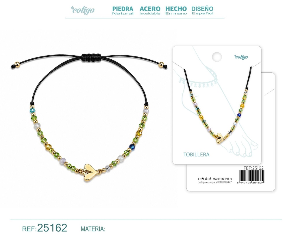 Tobillera hecha a mano - Joyería y complementos