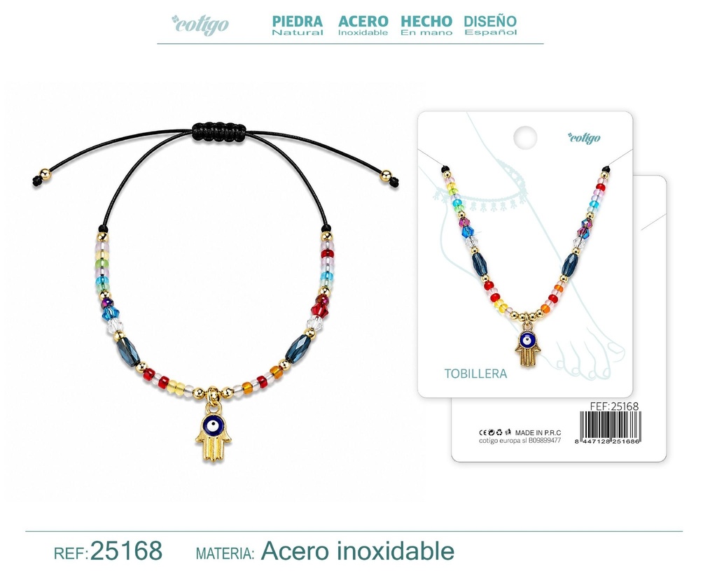 Tobillera hecha a mano - Joyería y complementos