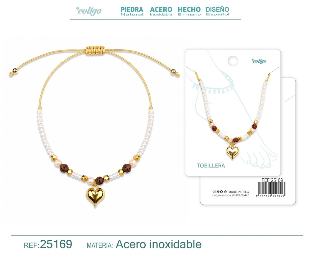 Tobillera hecha a mano - Joyería y complementos