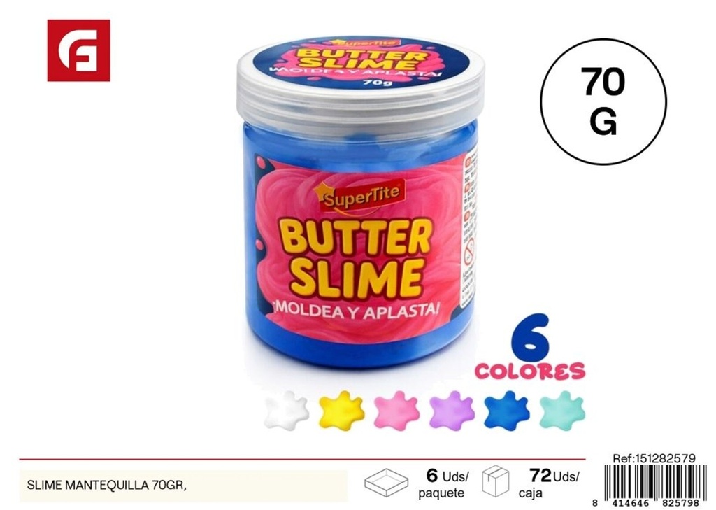 Slime mantequilla 70g - Juguetes de entretenimiento