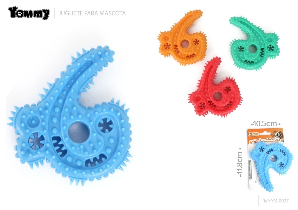 Juguete TPR símbolo 11.8*10.5*2.3 cm - Juguetes para mascotas