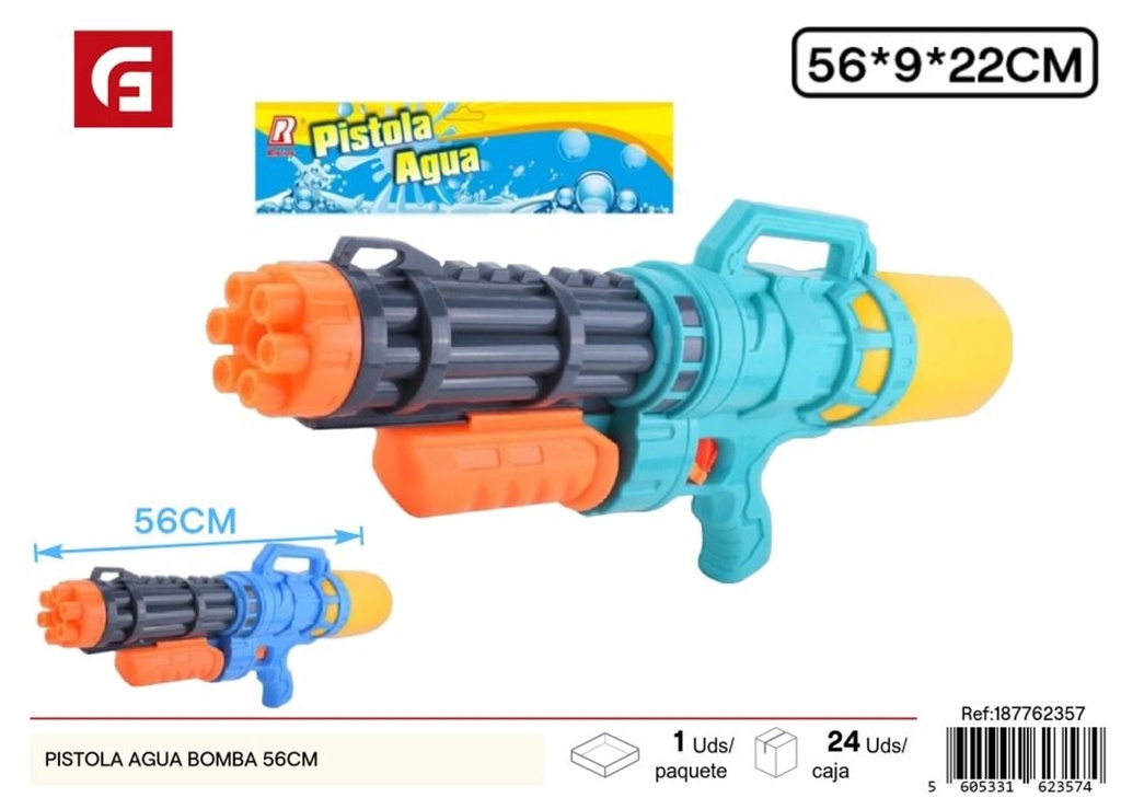 Pistola de agua bomba 56 cm - Juguetes de verano