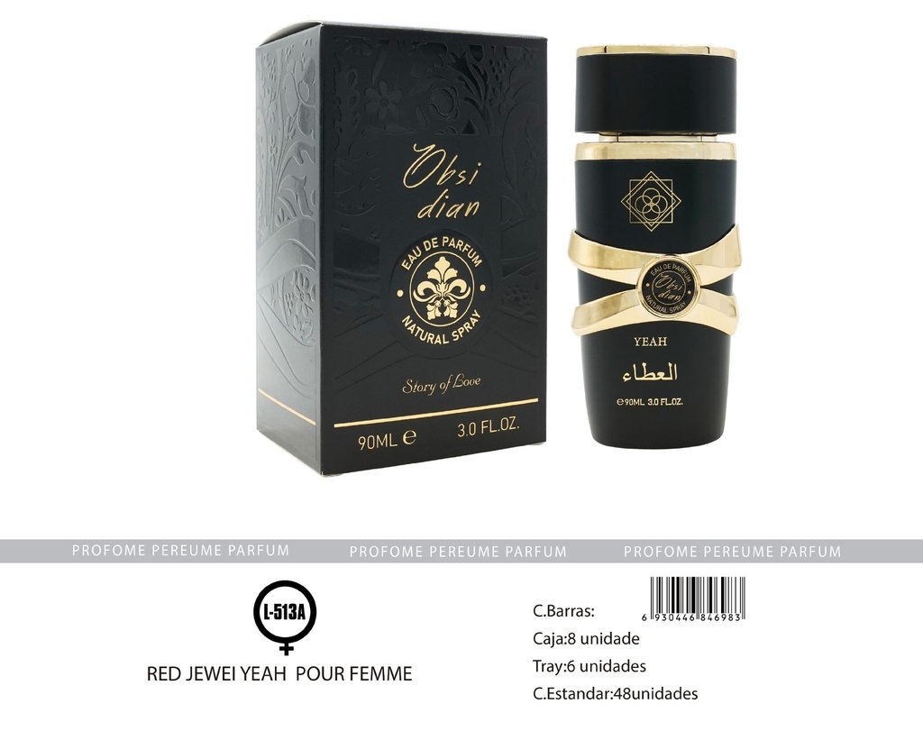Obsidian Eau de Parfum - Fragancias estacionales