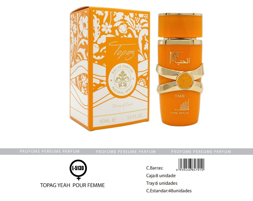 Topag Yeah Eau de Parfum - Fragancias estacionales