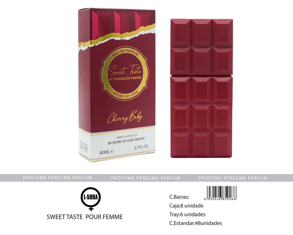 Sweet Taste Cherry Eau de Parfum - Fragancias estacionales