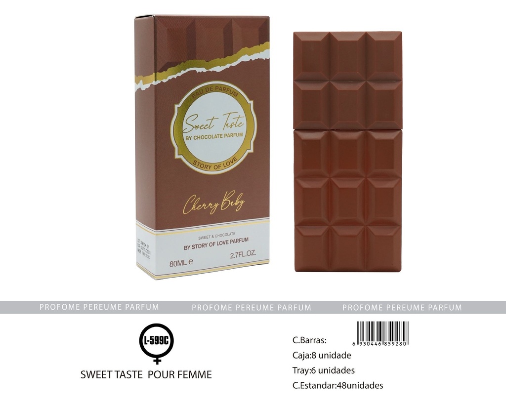 Sweet Taste Chocolat Eau de Parfum - Fragancias estacionales