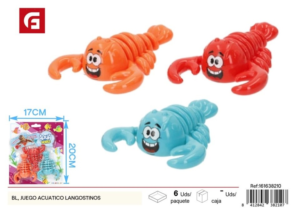 Juego acuático de langostinos - Juguetes de verano y juegos de agua