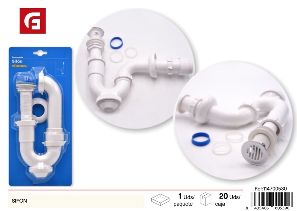 Sifón - Accesorios de baño y fontanería