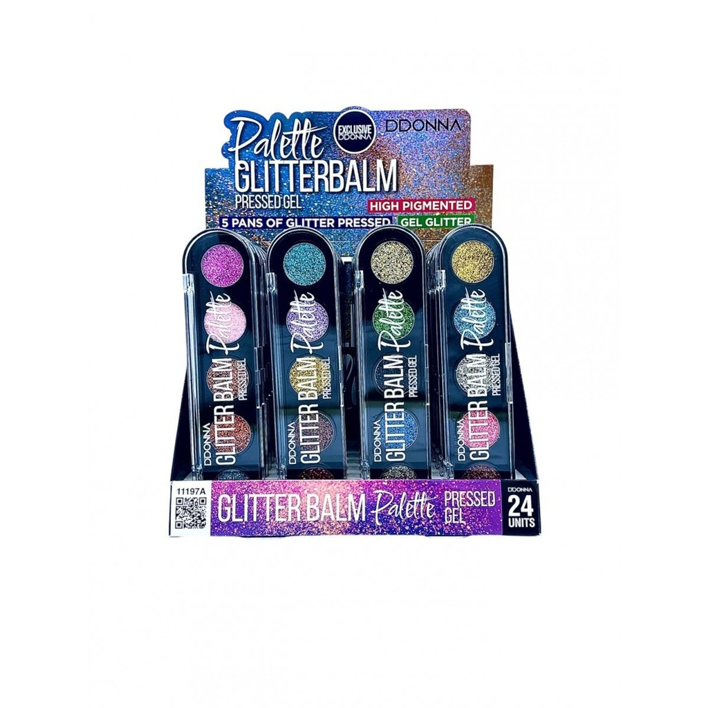 Paleta de sombra glitter 24 unidades - Productos de maquillaje