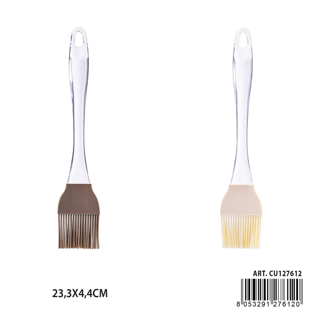 Cepillo de silicona con mango PS 23.3x4.4 cm DC Casa - Accesorios de cocina para cocina
