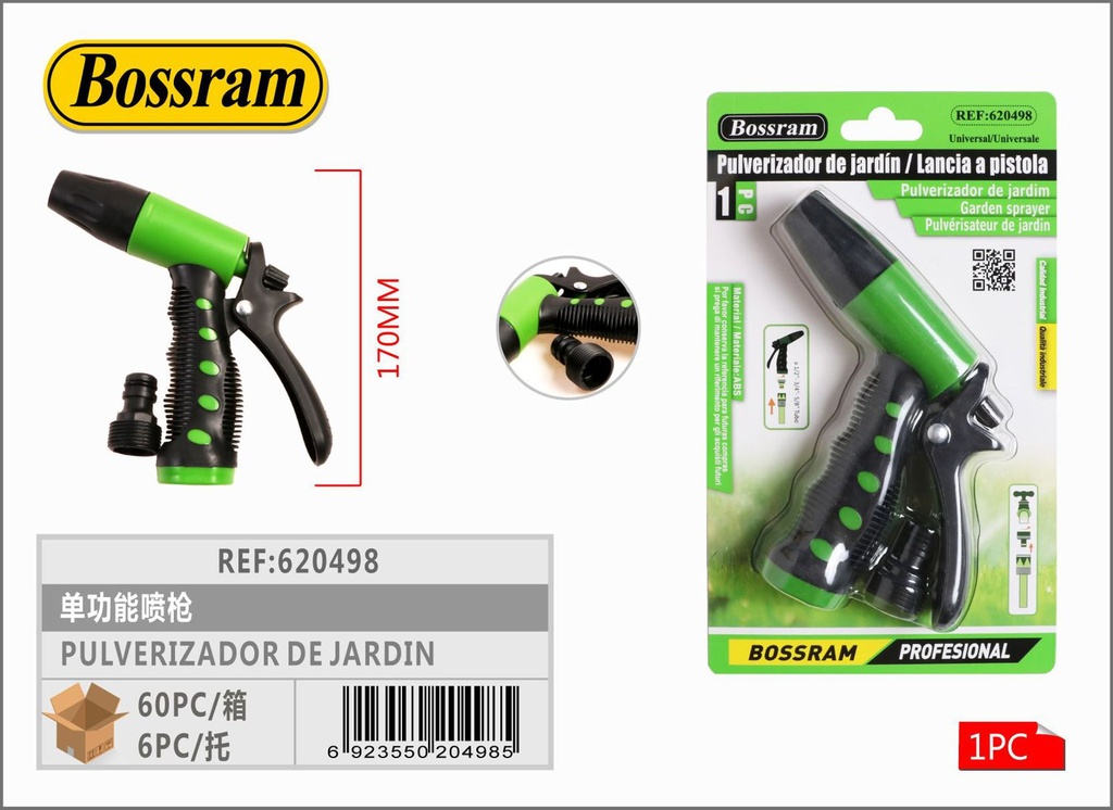 Pulverizador de jardín para riego