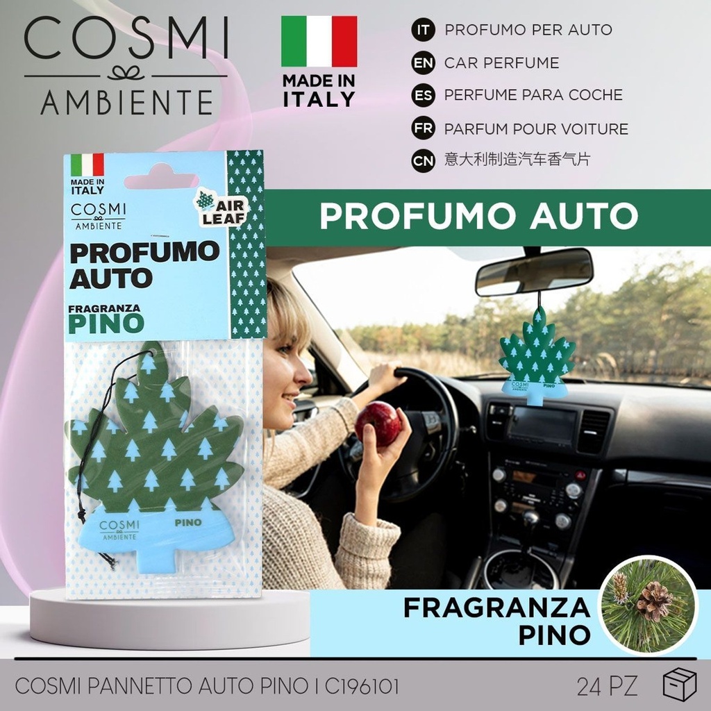 Aromatizador para auto aroma pino 
