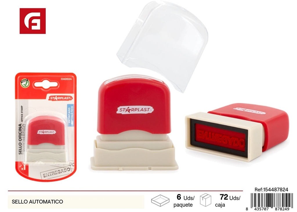 Sello automático - Material de oficina y herramientas de estampado