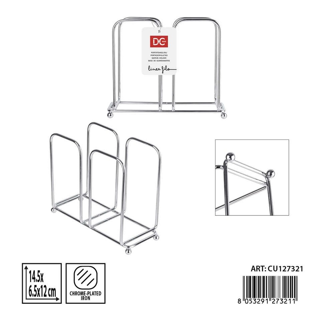 Servilleteros de acero DC CASA - Accesorios de cocina y organización