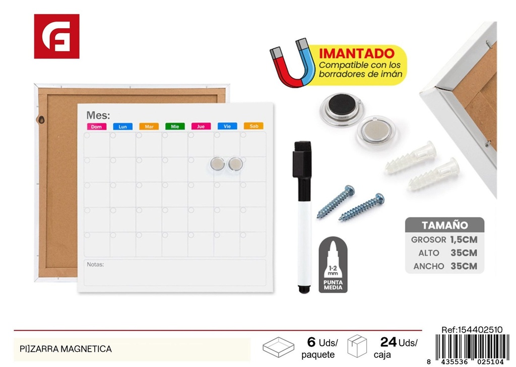 Pizarra magnética - Material de escuela