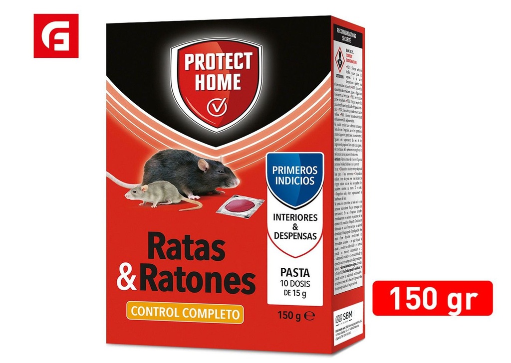 Raticida Rodicum Brod. Pasta 150g para control de plagas