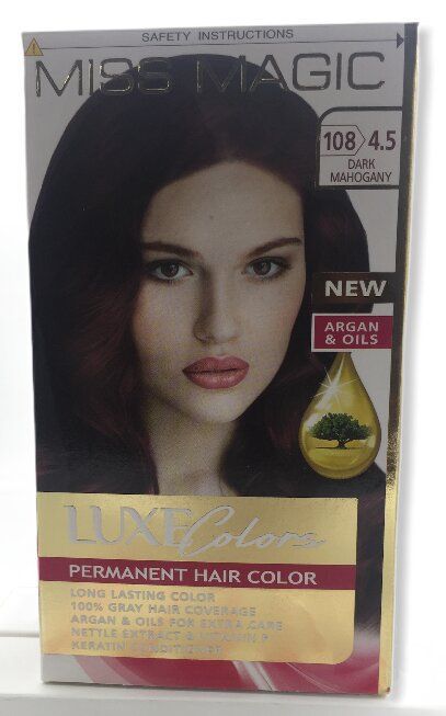 Tinte Miss Magic Dark Mahogany 4.5-108 para cabello