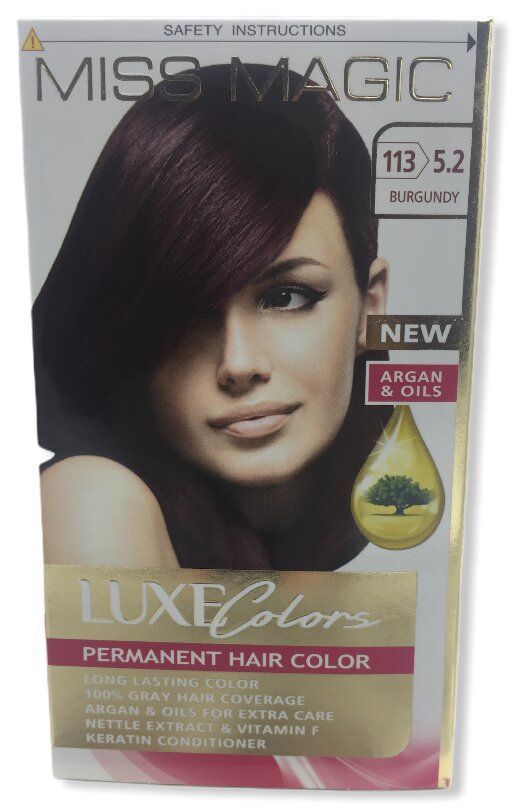 Tinte Miss Magic Red Passions 5.2 N°13 Burgundy para cabello