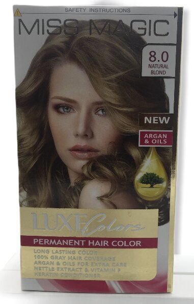 Tinte de cabello Miss Magic Golden Dreams 8.0 N?19 natural para coloración