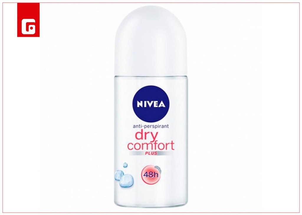 Desodorante Nivea Roll-On Woman Blanco Dry para higiene personal