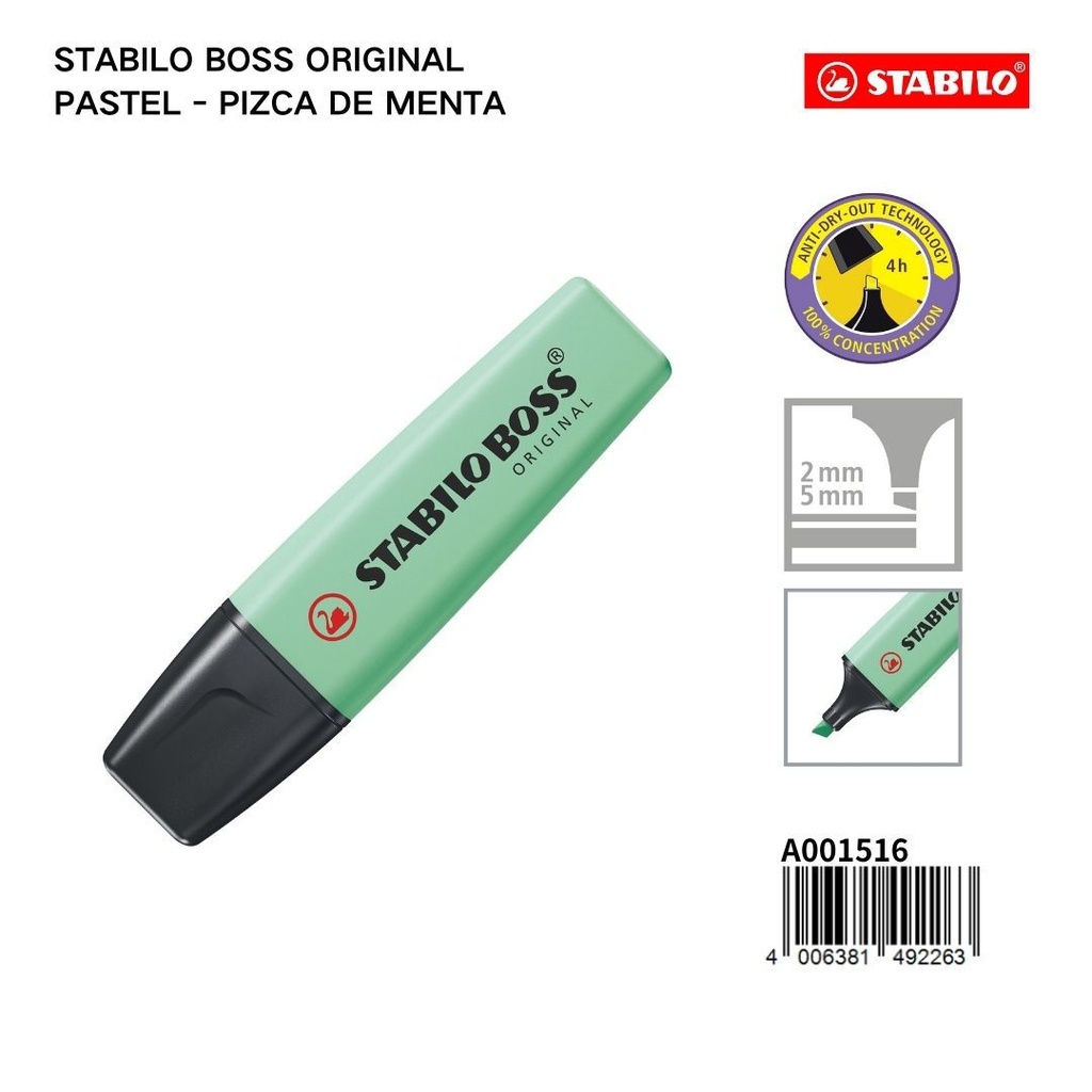 STABILO BOSS ORIGINAL PASTEL - Materiales de papelería