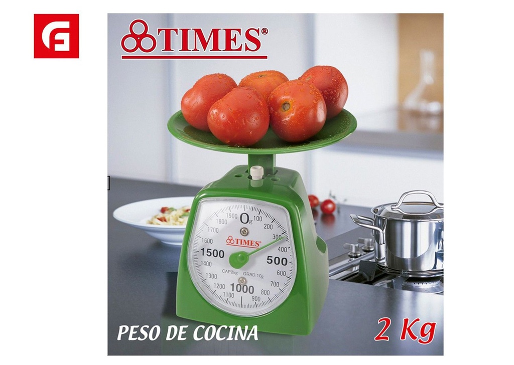 Balanza de cocina 2kg