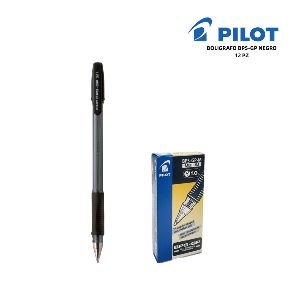 Bolígrafo Pilot BPS-GP negro 1mm