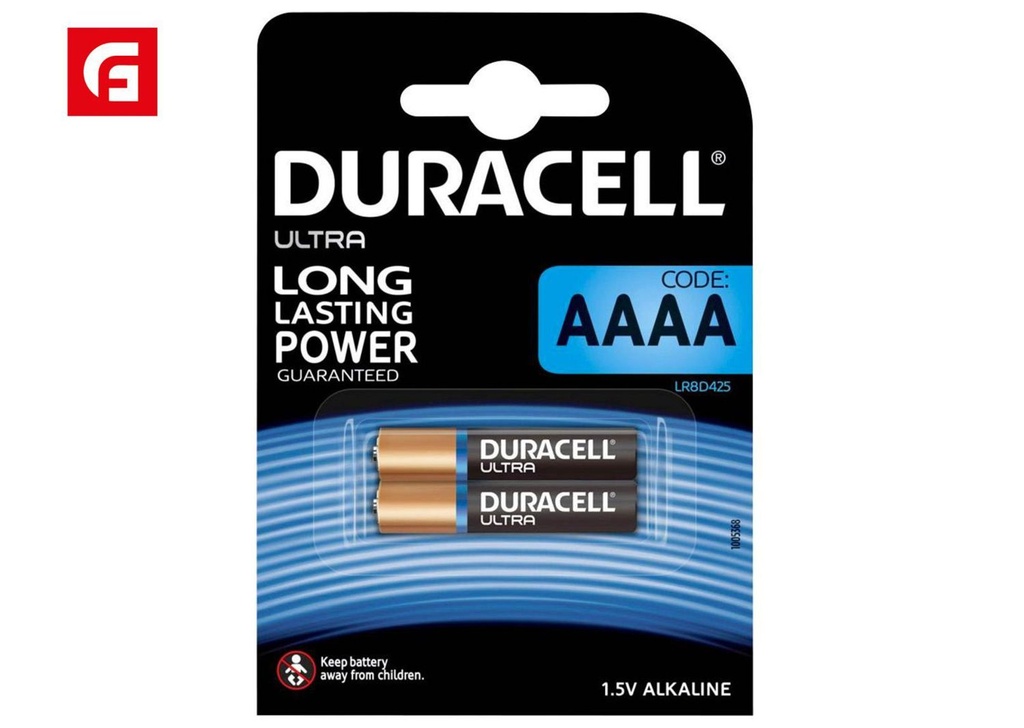 Pila alcalina AAAA Duracell Ultra MX2500 1.5V 2pcs