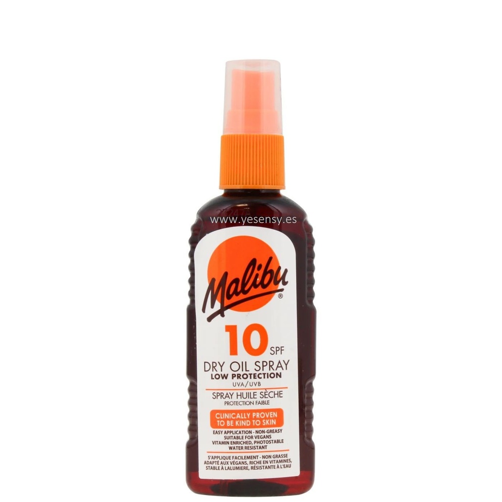 Malibu Sun aceite spray F10 100 ml - Protección solar