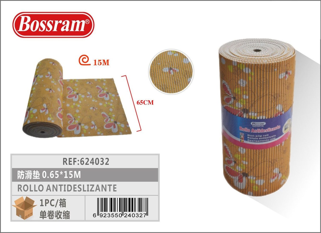 Rollo antideslizante 0.65x15m