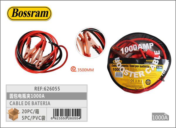 Cable de batería 1000A 3.5m para coche