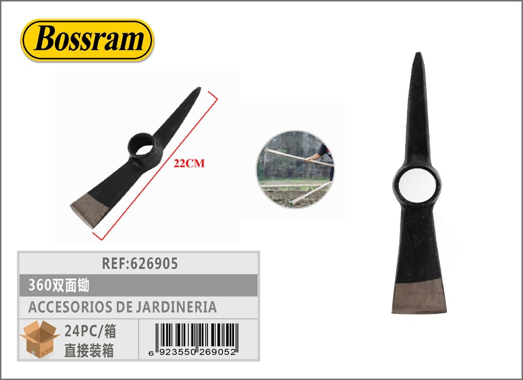 Accesorios de jardinería 360 doble uso