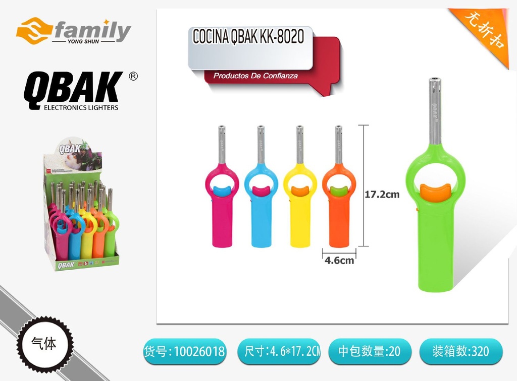 Cocina QBAK KK-8020 - Utensilios de cocina y balanza