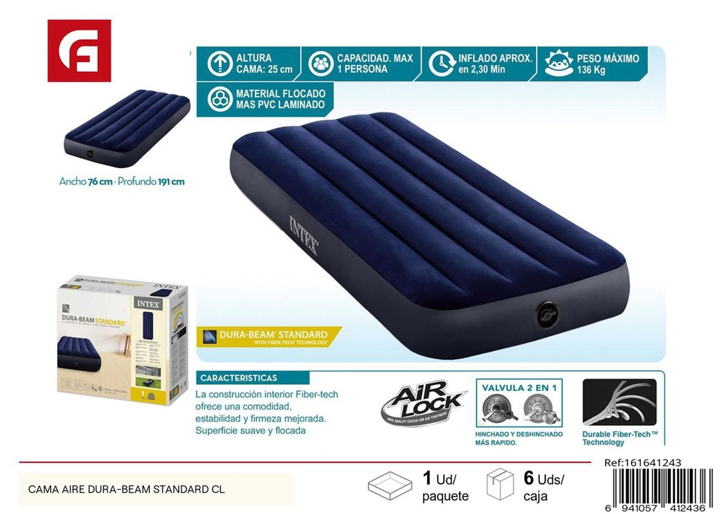 Cama inflable Dura-Beam Standard