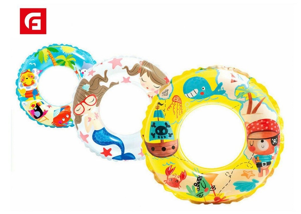 Flotador hinchable 61cm para piscina y playa